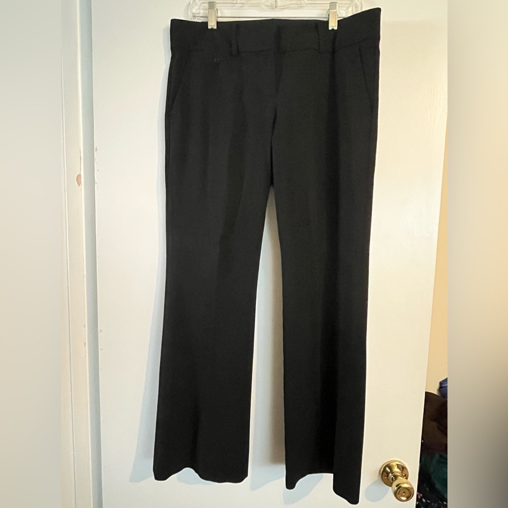 Black Loft dress pants, size 8